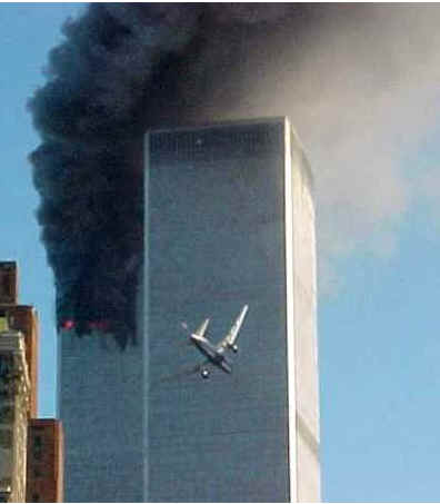 Flight 175 crashes